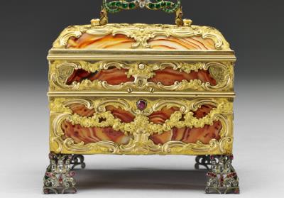 图片[3]-Makeup Case Inlaid with a Timepiece, England, 18th century-China Archive